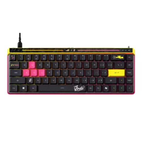 ROG Falchion Ace HFX ZywOo Edition Gaming Keyboard - US Layout | 90MP04KE-BKUA20