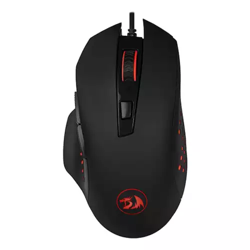 Redragon Gainer M610 Gaming Mouse Ergonomic Dedicated DPI Button USB Wired Optical Pixart Sensor 3168 for Desktop, Laptop, Gamer and Work