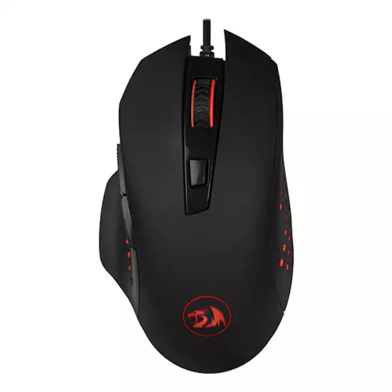 Redragon Gainer M610 Gaming Mouse Ergonomic Dedicated DPI Button USB Wired Optical Pixart Sensor 3168 for Desktop, Laptop, Gamer and Work