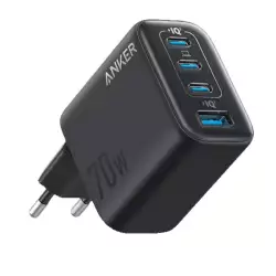 Anker Zolo Charger 70W 4 Ports With Cable USB-C - Black | B121CL11 Anker Zolo Charger 70W 4 Ports With Cable USB-C - Black | B121CL11