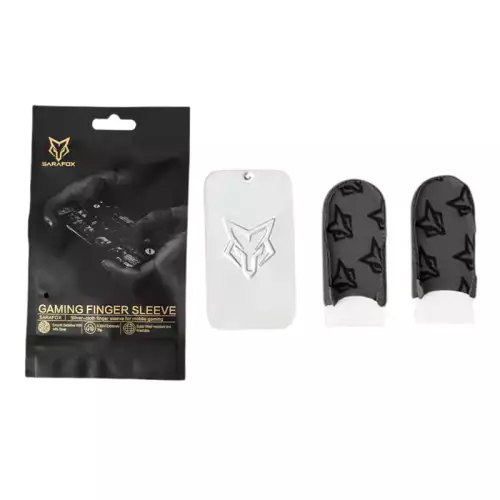 Sarafox P1 Sliver-cloth Super snug Sensitive thin washable Mobile Gaming Finger Sleeve Finger Gloves