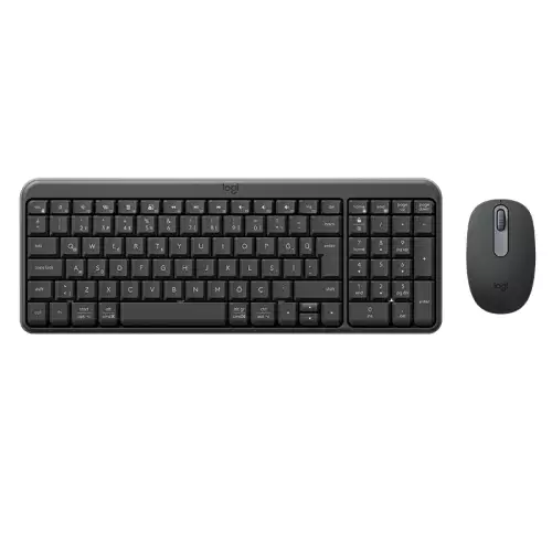 Logitech MK250 Keyboard And Mouse Wireless Combo - ARA (101) - 2.4GHZ - INTNL - BT-N -Graphite |  920-013531