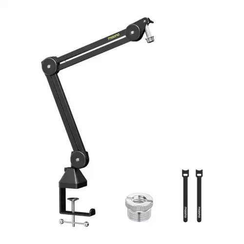 MAONO BA37 Microphone Suspension Boom Arm Stand – Black