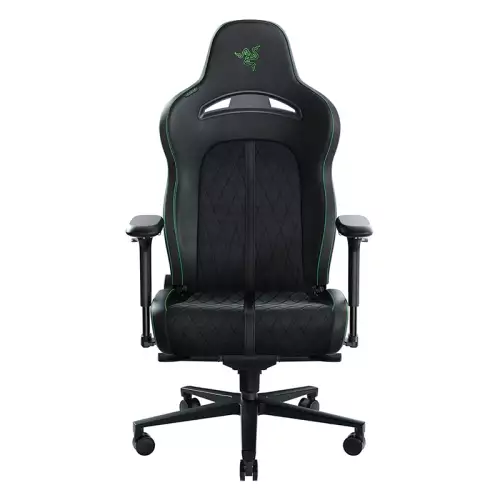 Razer Enki Pro Premium Gaming Chair – Black / Green | RZ38-03710100-R3U1