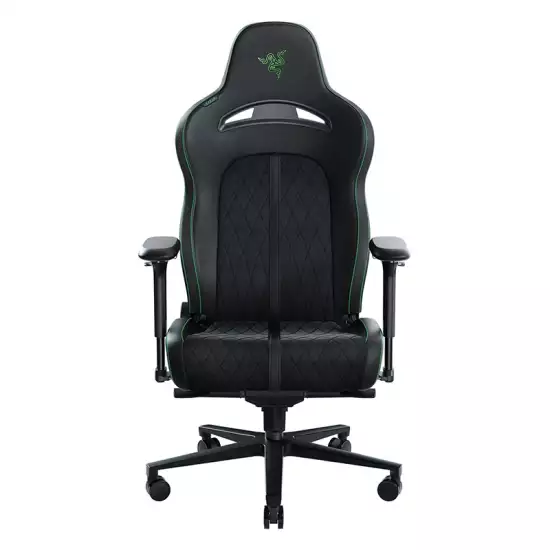 Razer Enki Pro Premium Gaming Chair – Black / Green | RZ38-03710100-R3U1