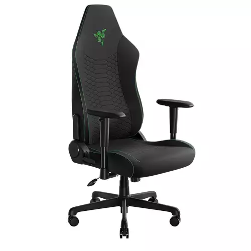 Razer Iskur V2 X Fabric Gaming Chair – Black / Green | RZ38-05310100-R3UA