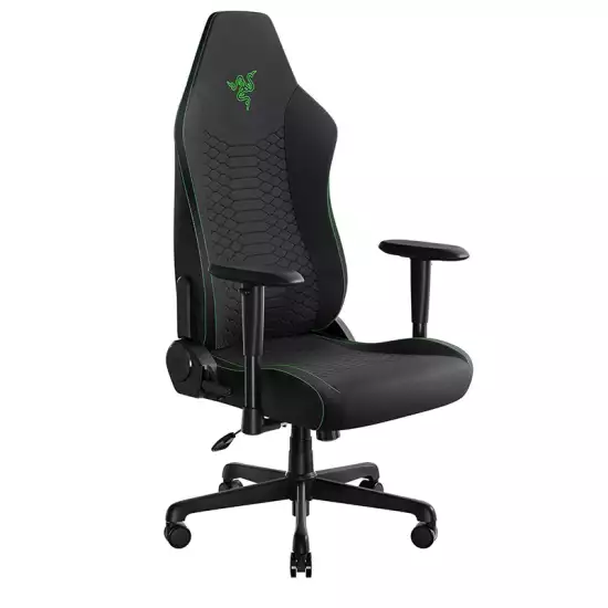Razer Iskur V2 X Fabric Gaming Chair – Black / Green | RZ38-05310100-R3UA