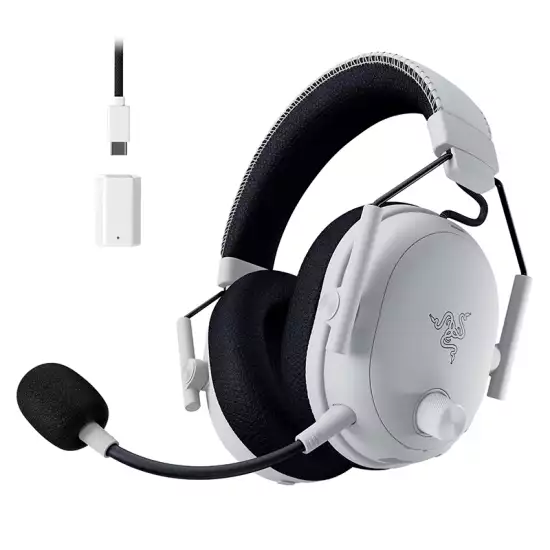 Razer Blackshark V3 Pro Wireless Black Gaming Headset - White | RZ04-05400200-R3M1