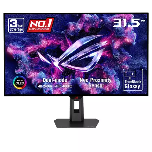 ASUS ROG Strix OLED XG32UCWMG 31.5″ 4K UHD Gaming Monitor – 240Hz, 0.03ms | 90LM0BW0-B01371