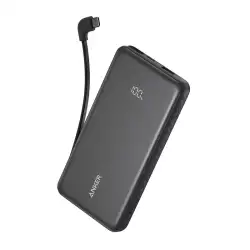 Anker Zolo Power Bank 20,000mAH 22.5W Built-In USB-C Cable - Black | A110EH11 Anker Zolo Power Bank 20,000mAH 22.5W Built-In USB-C Cable - Black | A110EH11