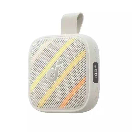 Anker Soundcore Boom Go 3i Bluetooth Speaker - White | D5103020 Anker Soundcore Boom Go 3i Bluetooth Speaker - White | D5103020