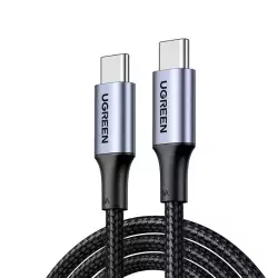 UGREEN USB-C to USB-C 100W PD Fast Charging Braided Cable 2M | 70429 UGREEN USB-C to USB-C 100W PD Fast Charging Braided Cable 2M | 70429