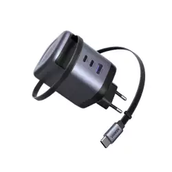 UGREEN Nexode 100W Charger with Retractable USB-C Cable | 65586 UGREEN Nexode 100W Charger with Retractable USB-C Cable | 65586