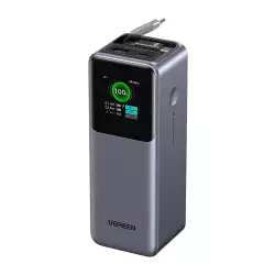 UGREEN Nexode Power Bank 20,000mAh 165W with Retractable USB-C Cable | 55987 UGREEN Nexode Power Bank 20,000mAh 165W with Retractable USB-C Cable | 55987