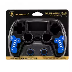 DeadSkull Controller Silicone Case Protector with Thumb Grips – Black | PS5