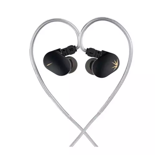 MOONDROP CHU II 10mm Dynamic Driver Hi-Fi IEM – Black/Gold | 6972585501477