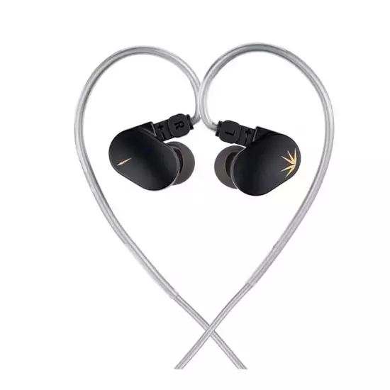 MOONDROP CHU II 10mm Dynamic Driver Hi-Fi IEM – Black/Gold | 6972585501477