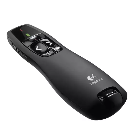 Logitech R400 Wireless Presentation Remote Control - Black |910-001356 Logitech R400 Wireless Presentation Remote Control - Black |910-001356
