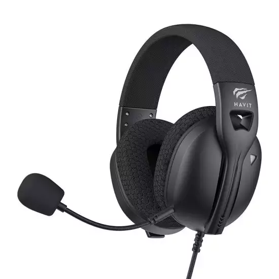 HAVIT Fuxi-H5d 3.5mm Wired Gaming Headset with 50mm Drivers & Detachable Microphone - Black | 6939119050725 HAVIT Fuxi-H5d 3.5mm Wired Gaming Headset with 50mm Drivers & Detachable Microphone - Black | 6939119050725
