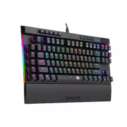 Redragon K587 MAGIC-WAND 87 Keys Compact RGB TKL Mechanical Gaming Keyboard, Type-C Keyboard with 9 Onboard Macro Keys, Detachable Wrist Rest Redragon K587 MAGIC-WAND 87 Keys Compact RGB TKL Mechanical Gaming Keyboard, Type-C Keyboard with 9 Onboard Macro Keys, Detachable Wrist Rest