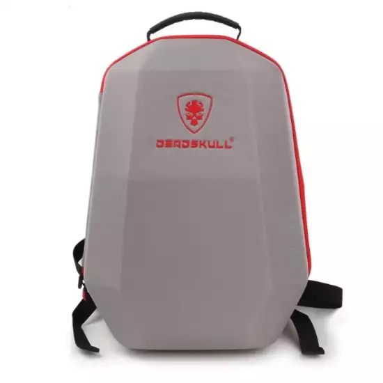 DEADSKULL Carrying Case Backpack for PS5 / PS5 Pro / PS5 Slim – Large Capacity Storage Bag – Gray DEADSKULL Carrying Case Backpack for PS5 / PS5 Pro / PS5 Slim – Large Capacity Storage Bag – Gray