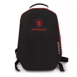 DEADSKULL Carrying Case Backpack for PS5 / PS5 Pro / PS5 Slim – Large Capacity Storage Bag – Black