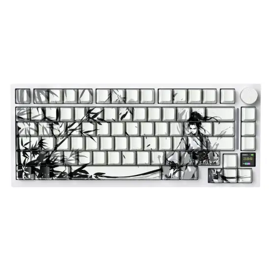 ATTACK SHARK X820 ULTRA Tri-mode Gasket Mechanical Keyboard - Dark Warrior + Gift Switch ATTACK SHARK X820 ULTRA Tri-mode Gasket Mechanical Keyboard - Dark Warrior + Gift Switch