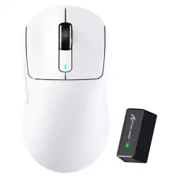 ATTACK SHARK X3 Pro 4K/8K Hz Wireless/Wired Gaming Mouse White