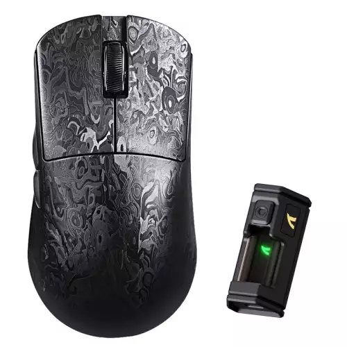 ATTACK SHARK R11 ULTRA Carbon Fiber Wireless 8K PAW3950MAX Gaming Mouse - Forged Black