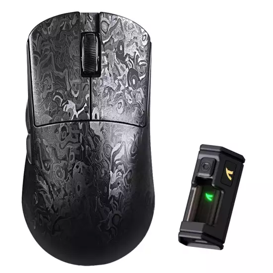 ATTACK SHARK R11 ULTRA Carbon Fiber Wireless 8K PAW3950MAX Gaming Mouse - Forged Black ATTACK SHARK R11 ULTRA Carbon Fiber Wireless 8K PAW3950MAX Gaming Mouse - Forged Black