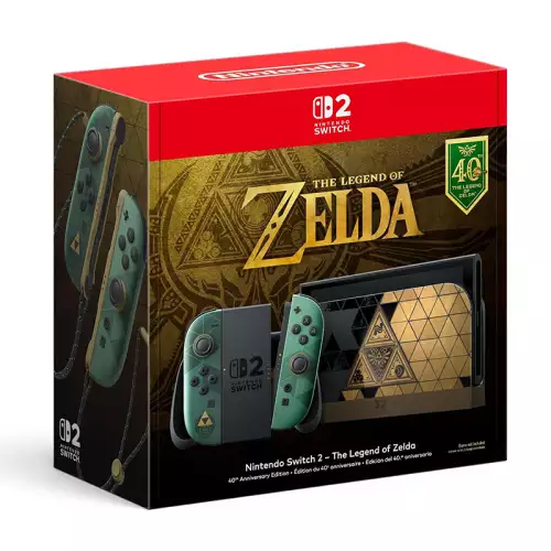 Nintendo Switch 2 – The Legend of Zelda  – 40th Anniversary Edition