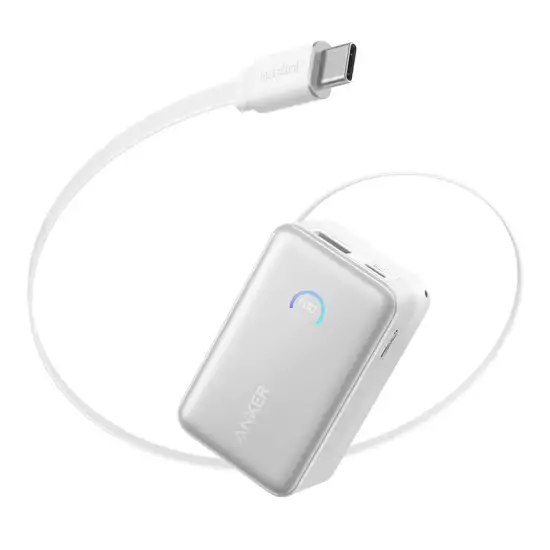 Anker Nano 10000 mAh Power Bank, 45W - White | A1638H21