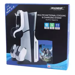DOBE TP5-0593 Multifunctional Cooling Fan & Dual Controller Charging Station for PS5 – Black (Used) DOBE TP5-0593 Multifunctional Cooling Fan & Dual Controller Charging Station for PS5 – Black (Used)