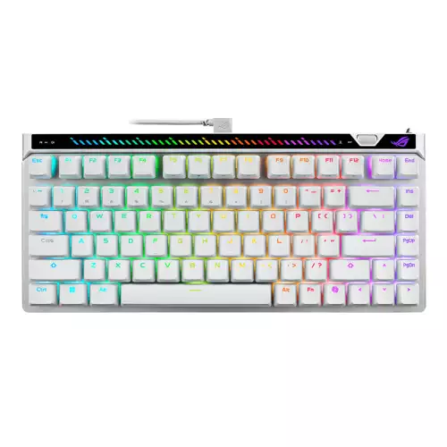ASUS ROG Falchion Ace V2 75 HE Gaming Keyboard - White | 90MP047H-BKCA10