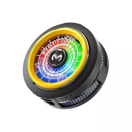 MEMO CX20 Fast Cooling Magnetic/Clip 2-in-1 Mobile Phone Semiconductor Cooler for iPhone & Android - Black