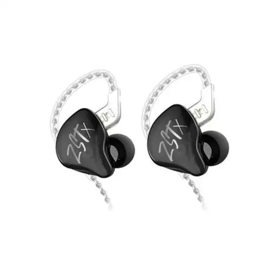 KZ ZST X BK Hybrid In-Ear Headphones – Black | 6970493060802 KZ ZST X BK Hybrid In-Ear Headphones – Black | 6970493060802