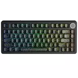 AULA F75HE Gaming Magnetic Switch Keyboard - Line Design Black AULA F75HE Gaming Magnetic Switch Keyboard - Line Design Black