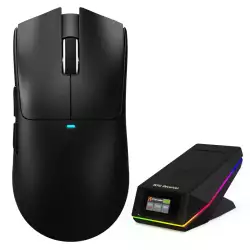 ATTACK SHARK X11 PRO V2 Wireless Gaming Mouse with TFT Display Charging Dock – Black