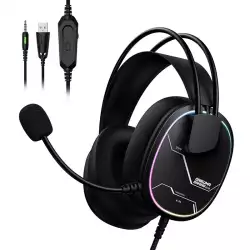 ONIKUMA X91 RGB Wired Over-Ear Gaming Headset with 50mm Drivers & Noise-Reducing Microphone – Black ONIKUMA X91 RGB Wired Over-Ear Gaming Headset with 50mm Drivers & Noise-Reducing Microphone – Black