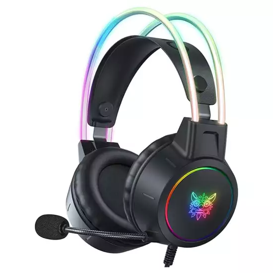 ONIKUMA X15 Pro RGB Wired Gaming Headset with 50mm Graphene Drivers – Black ONIKUMA X15 Pro RGB Wired Gaming Headset with 50mm Graphene Drivers – Black