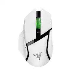Razer Basilisk V3 X HyperSpeed Wireless/Bluetooth Gaming Mouse – White Edition | RZ01-04870300-R3G1