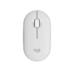 Logitech M350s Pebble Mouse 2 Slim Compact Bluetooth Mouse – White | 910-007013