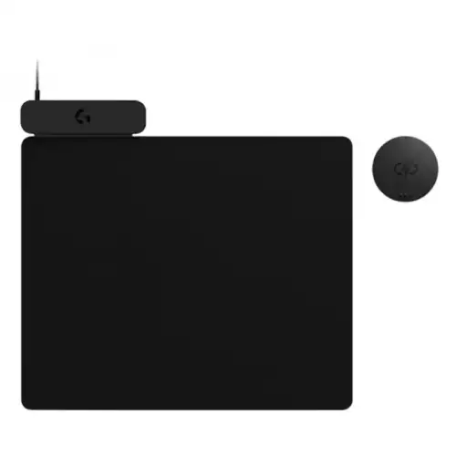 Logitech G POWERPLAY 2 Wireless Charging System with Cloth Gaming Mouse Pad – Black | 947-000003