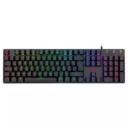 Redragon K589 Shrapnel RGB Wired Mechanical Gaming Keyboard – Blue Low-Profile Switches