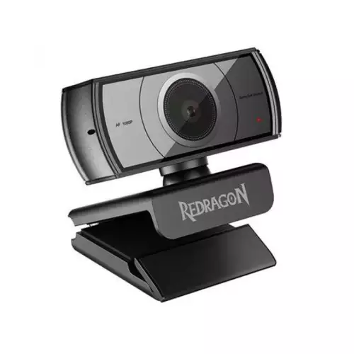 Redragon APEX GW900 Full HD 1080p USB Webcam with Tripod Stand – 30 FPS - Black