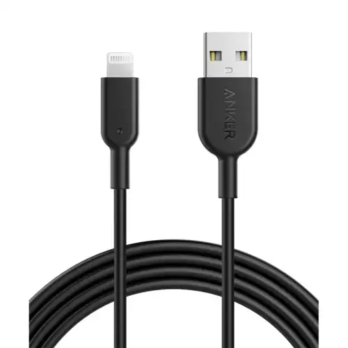 Anker PowerLine II USB-A to Lightning Cable – Black |  A8433H12