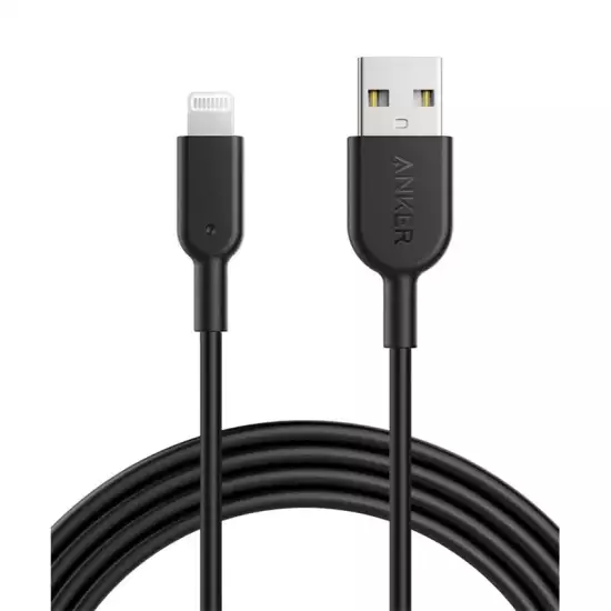 Anker PowerLine II USB-A to Lightning Cable – Black |  A8433H12