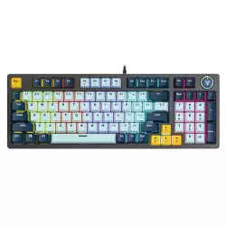 Fantech ATOM 96 MK890V2 MIZU Wired Mechanical Gaming Keyboard with Rosie Switches – Sky Blue | 6977052255044 Fantech ATOM 96 MK890V2 MIZU Wired Mechanical Gaming Keyboard with Rosie Switches – Sky Blue | 6977052255044