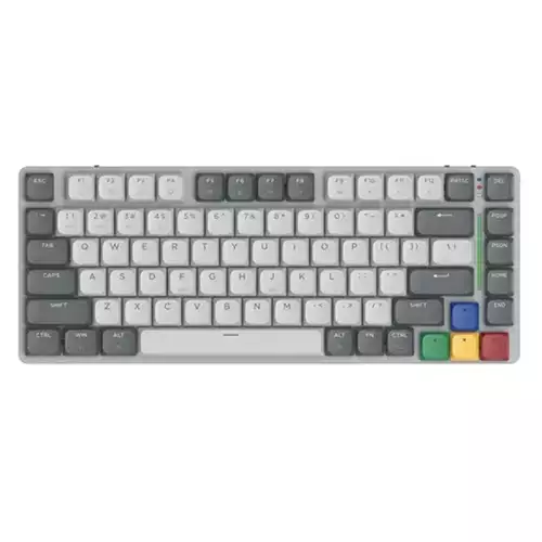 Fantech ATOM HE68 PRO MK922 Wireless Magnetic Gaming Keyboard with Emerald Switches – Gray | 6977052256188