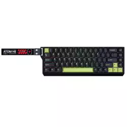 Fantech ATOM HE68 PRO MK922 68 Keys Magnetic Switch Bluetooth Wireless Gaming Keyboard – MORI Black | 6977052255167